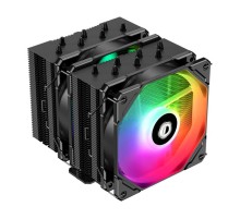 Кулер для процессора ID-COOLING SE-207-XT ARGB LGA20XX/1700/1200/115X/AM5/AM4 (8шт/кор, TDP 280W, PWM, черный, 7 тепл.трубок + медная база, 2 x FAN 120mm,  Addressable RGB LED) RET