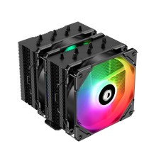 Кулер для процессора ID-COOLING SE-207-XT ARGB LGA20XX/1700/1200/115X/AM5/AM4 (8шт/кор, TDP 280W, PWM, черный, 7 тепл.трубок + медная база, 2 x FAN 120mm,  Addressable RGB LED) RET