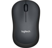 Мышь/ Logitech Wireless Mouse M221 SILENT-CHARCOAL