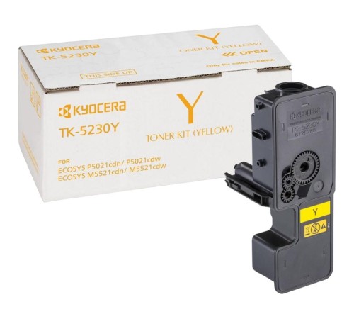 тонер-картридж Kyocera TK-5230Y/ Toner Cartridge Kyocera TK-5230Y (2.2K) тонер-картридж Kyocera TK-5230Y/ Toner Cartridge Kyocera TK-5230Y (2.2K)