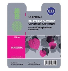 -/ Картридж струйный Cactus CS-EPT0823 T0823 пурпурный (13.8мл) для Epson Stylus Photo R270/290/RX590