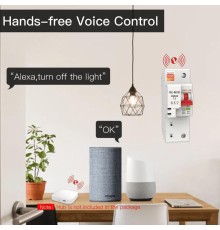 Выключатель автоматический MOES Zigbee circuit breaker 1P 16A