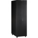 Шкаф Шкаф 19" Business, 47U 800x800, черный, передняя дв. перфорир., задняя дв. распашная перфорир.
