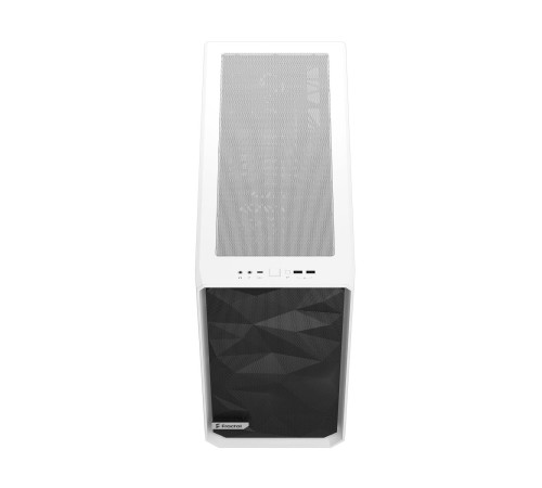 Корпус ПК без блока питания/ Case Fractal Design Meshify 2 TG Clear Tint, Midi-Tower, 3x140mm, 2xUSB-A 3.2 + 1xUSB 3.2 Type-C E-ATX, ATX, mATX, mITX White
