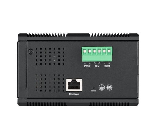 Коммутатор/ ZYXEL RGS200-12P, 12 Port managed PoE Switch, 240 Watt PoE, DIN Rail, IP30, 12-58V DC