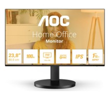 монитор 23,8" AOC  24B3HA2 1920х1080, WLED, 16:9, IPS, 250cd, 1300:1, 20M:1, 4ms, 178/178, VGA, HDMI, 100Hz, Speakers, Tilt, Внутр, VESA, Black, 3y