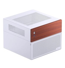 Корпус без блока питания/ Case JONSBO N4, Mini-Tower, 1x120mm, 1xUSB-A 3.0 + 1xUSB-C 3.2, SFX PSU Support, mATX, mITX White