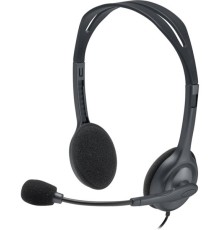 Наушники Logitech Headset H111, Stereo, mini jack 3.5mm, [981-000593/981-000594]