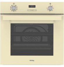 Встраиваемый духовой шкаф/ Духовой шкаф, 9 режимов работы, Каталитическая очистка, бежевое стекло