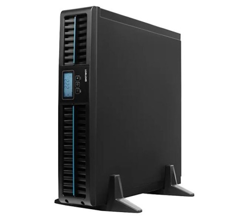 Источник бесперебойного питания SMARTWATT ИБП Онлайн, мощность 3000/2700 ВА/Вт, стоечный/напольный, LCD дисплей, управляемые розетки, IEC13 - 8 шт.