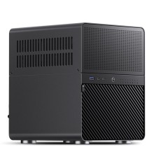 Корпус без блока питания/ Case JONSBO N3, Mini-Tower, no fans, 1xUSB-A 3.0 + 1xUSB-C 3.2, SFX PSU Support, mITX Black