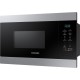 встраиваемая микроволновая печь Samsung 595x380x320 mm, 22 liters., touch control, door type - button, grill,color- stainless steel