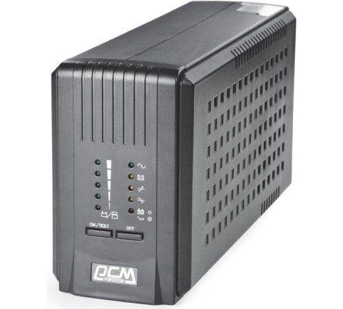 Источник бесперебойного питания Powercom Smart King Pro+ SPT-500 400Вт 500ВА черный/ UPS Powercom Smart King Pro+ SPT-500 400W 500Va black