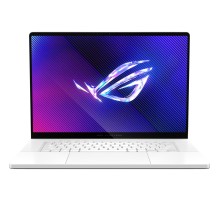 Ноутбук/ ASUS ROG Zephyrus G16 GU605MU-QR109 16"(2560x1600 OLED 240Hz)/Intel Core Ultra 7 155H(1.4Ghz)/16384Mb/512PCISSDGb/noDVD/Ext:nVidia GeForce RTX4050(6144Mb)/Cam/BT/WiFi/90WHr/war 1y/1.85kg/Platinum White/DOS + чехол