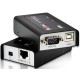 Удлинитель/усилитель/extender, VGA/SVGA+KBD+MOUSE USB, 100 метр., HD-DB15+USB A-тип/USB B-тип, Female, без шнуров, Б.П. 220> 5V, (по витой паре/UTP/FTP макс.разрешение 1920х1200 60Hz(30m) 1280х1024 60Hz(100m) DDC2B3 г.гар.+электростраховка/ATEN/ Mini USB