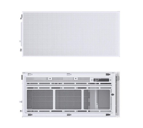 Корпус без блока питания/ Case JONSBO D41 STD, Midi-Tower, TG, no fan, 1xUSB-A 3.2 + 1xUSB-C 3.2, ATX, mATX White