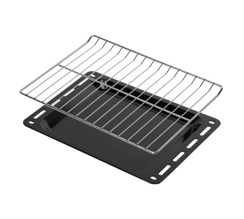 Шкаф духовой электрический MAUNFELD AEOC.575B/ Духовой шкаф, Тип: электрический 60 см, 60 л, таймер, 6 режимов, утапливаемые переключатели, электрический гриль, гидролизная очистка, цвет нержавеющая сталь