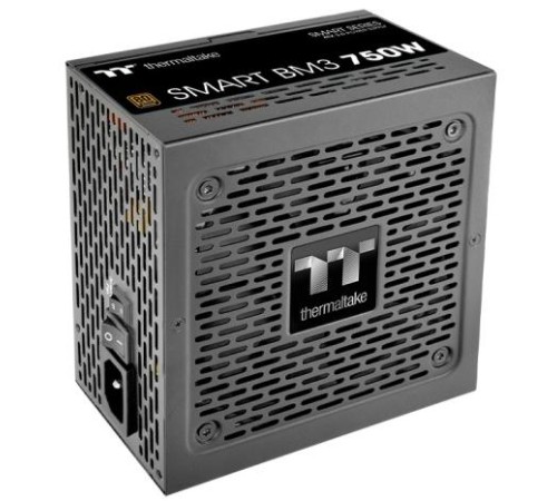 Блок питания Thermaltake Smart BM3 750W, ATX 3.0, PCIe Gen 5.0, APFC, 12cm Fan, 80+ Bronze, Semi Modular, Retail Блок питания Thermaltake Smart BM3 750W, ATX 3.0, PCIe Gen 5.0, APFC, 12cm Fan, 80+ Bronze, Semi Modular, Retail
