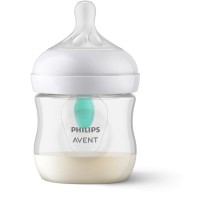 Бутылочка Avent/ Бутылочка для кормления c клапаном AirFree 125 мл, 1 шт, серия NATURAL Response, пластик