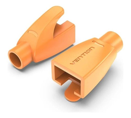 Колпачки изолирующие Vention для разъемов RJ-45 (50шт.) - Оранжевый