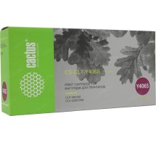 -/ Картридж лазерный Cactus CS-CLT-Y406S CLT-Y406S желтый (1000стр.) для Samsung CLP-360/365/CLX-3300/3