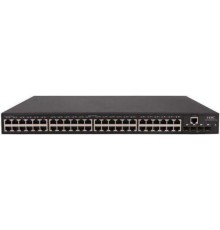 Коммутатор H3C/ H3C S5048PV5-EI-PWR L2 Ethernet Switch with 48*10/100/1000BASE-T PoE+ Ports (AC 370W) and 4*1000BASE-X SFP Ports,(AC)