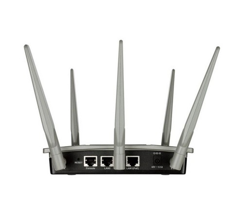 Точка доступа/ AC1750 Wi-Fi PoE Access Point, 2x1000Base-T LAN, 3x4dBi (2.4GHz)+3x6dBi (5GHz) detachable antennas, RJ45 Console, w/o PoE base/power adapter Точка доступа/ AC1750 Wi-Fi PoE Access Point, 2x1000Base-T LAN, 3x4dBi (2.4GHz)+3x6dBi (5GHz) detachable antennas, RJ45 Console, w/o PoE base/power adapter