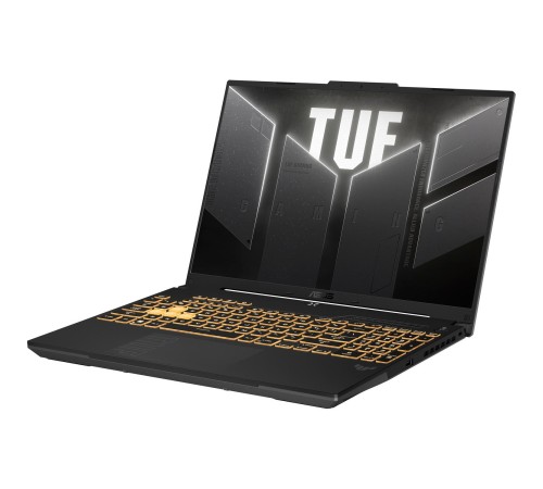 Ноутбук/ ASUS TUF F16 FX607JV-N3146 16"(1920x1200 WVA (матовый, 165Hz))/Intel Core i7 13650HX(2.6Ghz)/16384Mb/1024PCISSDGb/noDVD/Ext:nVidia GeForce RTX4060(8192Mb)/Cam/BT/WiFi/90WHr/war 1y/2.27kg/Mecha Gray/DOS Ноутбук/ ASUS TUF F16 FX607JV-N3146 16"(1920x1200 WVA (матовый, 165Hz))/Intel Core i7 13650HX(2.6Ghz)/16384Mb/1024PCISSDGb/noDVD/Ext:nVidia GeForce RTX4060(8192Mb)/Cam/BT/WiFi/90WHr/war 1y/2.27kg/Mecha Gray/DOS