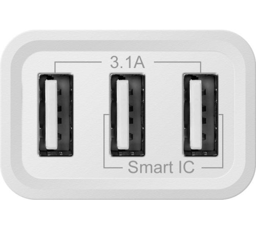 Defender Сетевой адаптер UPA-31 белый, 3xUSB, 5V/3.1А