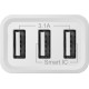 Defender Сетевой адаптер UPA-31 белый, 3xUSB, 5V/3.1А