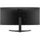 Монитор LG LCD 34WR50QK-B/ LG UltraWide 34WR50QK-B 34"Curved (1800R) VA monitor, 3440x1440, 300cd/m2, 21:9, 3000:1, 5мс (GtG), HDMIx2, DP, Headphone Out, 100Hz, 178/178, HDR 10, VESA (100x100 мм), sRGB 99%, внешний БП, Tilt, black