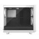 Корпус ПК без блока питания/ Case Fractal Design Meshify 2 Lite TG Clear Tint, Midi-Tower, 3x140mm, 2xUSB-A 3.2 E-ATX, ATX, mATX, mITX White