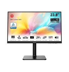 Монитор LCD 23.8'' 16:9 1920х1080(FHD) IPS, nonGLARE, 100 Hz, 300 cd/m2, H178°/V178°, 1000:1, 16.7M, 1ms, HDMI, USB-C, Height adj, Pivot, Tilt, Swivel, Speakers, 1Y, Black