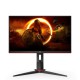 Монитор игровой 23.8'' 16:9 1920х1080(FHD) IPS, 165 Hz, 300 cd/m2, 1000:1, 80M:1, 1ms, VGA, 2xHDMI, DP, USB-Hub, Height adj, Pivot, Tilt, Swivel, Speakers, Black+Cherry (Мятая упаковка)