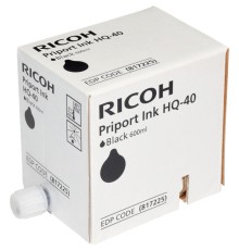 Чернила для дупликатора тип HQ40 черные (5 картриджей*600мл)/ RICOH PRIPORT BLACK INK HQ40( 5 картриджей*600мл)