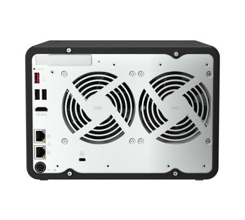Системы хранения данных QNAP SMB QC 2GhzCPU/8Gb/upto 6HDD, up to 22 with TL-D800C/SATA(3,5" 2,5")/ 2xUSB3.2 2xUSB2.0/1xHDMI/1xExp.slot/2x2,5Gb/iSCSI/1xPS/3YW TS-664-8G-EU-RU