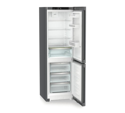 Холодильники LIEBHERR/ Pure, EasyFresh, МК NoFrost, 3 контейнера МК, в. 185,5 см, ш. 60 см, улучшенный класс ЭЭ, внутренние ручки,цвет Dark Grey