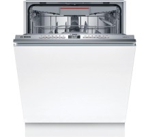 Встраиваемая посудомоечная машина BOSCH загрузка на 14 комплектов посуды, электронное управление, 6 программ, 59.8x55x81.5 см, нержавеющая сталь цвет, сушка: с открыванием дверцы/с теплообменником, индикация на полу: луч