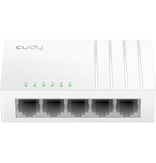 Коммутатор/ 5-Port Gigabit Desktop Switch, 5 10/100/1000M RJ45 Ports, Loop Detection, Desktop Plastic Case, Power Saving, Plug & Play, Wall-Mount,  Power Adapter Not Included