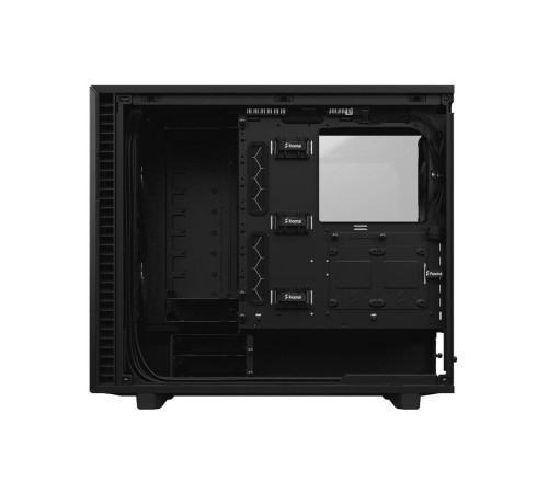 Корпус ПК без блока питания/ Case Fractal Design Define 7 TG Dark Tint, Midi-Tower, 3x140mm, 2xUSB-A 2.0 + 2xUSB-A 3.2 + 1xUSB 3.2 Type-C E-ATX, ATX, mATX, mITX Black