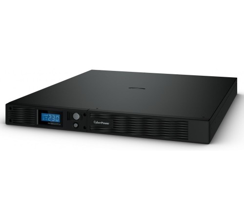 ИБП CyberPower PR1000ELCDRT1U, Rackmount, Rackmount, Line-Interactive, 1000VA/800W, 6 IEC-320 С13 розеток, USB&Serial, SNMPslot, LCD дисплей, Black, 0.6х0.55х0.15м., 24.4кг./ UPS Line-Interactive CyberPower PR1000ELCDRT1U 1000VA/800W USB/RS-232/EPO/SNMPsl