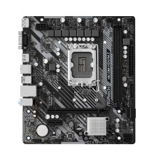 Материнская плата ASROCK H610M-HDV/M.2 R2.0, LGA1700, H610, 2*DDR4, 4*SATA, 1*M.2, 2*USB 3.2, 4*USB 2.0, 1*PCIx16, 1*PCIx1, D-Sub+HDMI+DP, mATX
