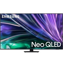 Телевизор ЖК 55'' Samsung/ 55", NeoQLED, Ultra HD, Tizen Smart TV, 120 Hz, HDR10+, Wi-Fi, Voice, DVB-T2/C/S2, Bluetooth, CI+(1.4), FreeSync Premium PRO, 2.2Ch 40W, OTS Lite, 4HDMI, 2USB, Graphite Black 2024