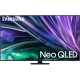 Телевизор ЖК 55'' Samsung/ 55", NeoQLED, Ultra HD, Tizen Smart TV, 120 Hz, HDR10+, Wi-Fi, Voice, DVB-T2/C/S2, Bluetooth, CI+(1.4), FreeSync Premium PRO, 2.2Ch 40W, OTS Lite, 4HDMI, 2USB, Graphite Black 2024