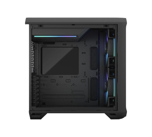 Корпус ПК без блока питания/ Case Fractal Design Torrent Compact RGB TG Light Tint, Midi-Tower, 2x180mm RGB, 2xUSB-A 3.2 + 1xUSB 3.2 Type-C E-ATX, SSI-CEB, ATX, mATX, mITX Black