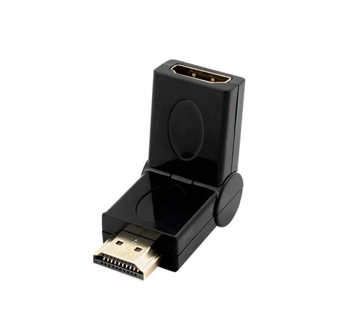 Адаптер переходник HDMI-HDMI Greenconnect GC- CV308 HDMI Тип А 19M AM / Тип А 19F AF 180 град, золотой разъем, пакет Адаптер переходник HDMI-HDMI Greenconnect GC- CV308 HDMI Тип А 19M AM / Тип А 19F AF 180 град, золотой разъем, пакет