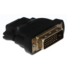 Переходник/ Переходник HDMI 19F <--> DVI-D 25M Aopen/Qust <ACA312>