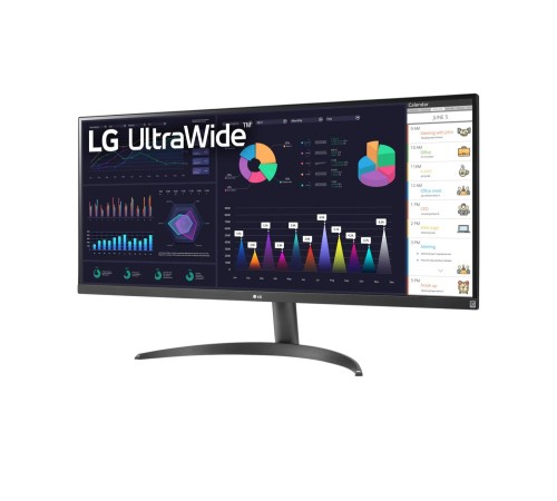 Монитор 34'' LG 34WQ500-B/ LG UltraWide 34WQ500-B 34" IPS monitor, 2560x1080, 400cd/m2, 21:9, 1000:1, 5мс (GtG), HDMI, DP, Headphone Out, 100Hz, 178/178, VESA (100x100 мм), sRGB 99%, внешний БП, AMD FreeSync, Tilt, black Монитор 34'' LG 34WQ500-B/ LG UltraWide 34WQ500-B 34" IPS monitor, 2560x1080, 400cd/m2, 21:9, 1000:1, 5мс (GtG), HDMI, DP, Headphone Out, 100Hz, 178/178, VESA (100x100 мм), sRGB 99%, внешний БП, AMD FreeSync, Tilt, black