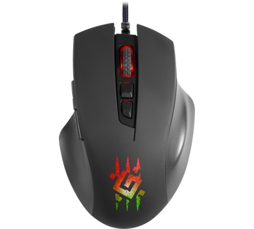 Defender Проводная игровая мышь Wolverine GM-700L RGB,7кнопок,12800dpi