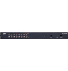 16-портовый КВМ-коммутатор высокой плотности с кабелем Cat 5  KH1516A/KH1516A-AX-G/ 16 Port Cat 5 High Density KVM SW W/POWER